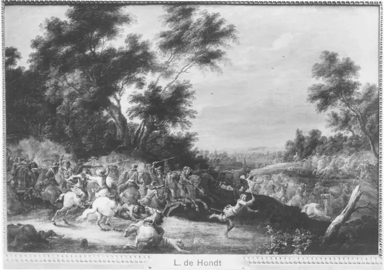Reitergefecht, by Lambert de Hondt