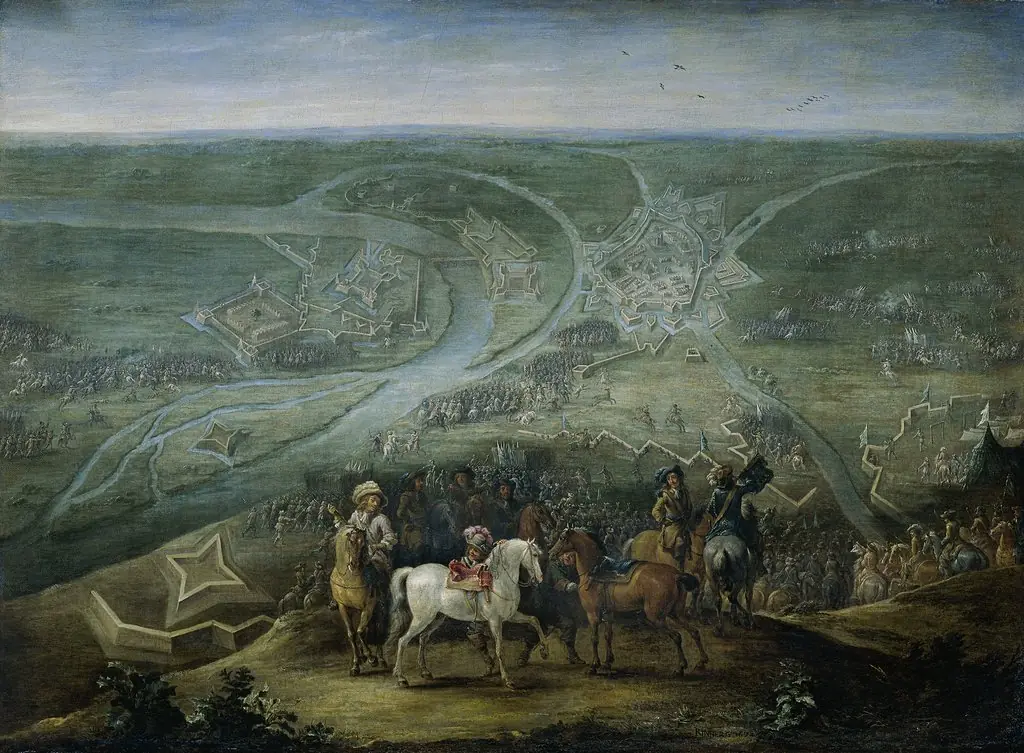 The French army at Rheinberg, 2-6 June 1672, by Lambert de Hondt
