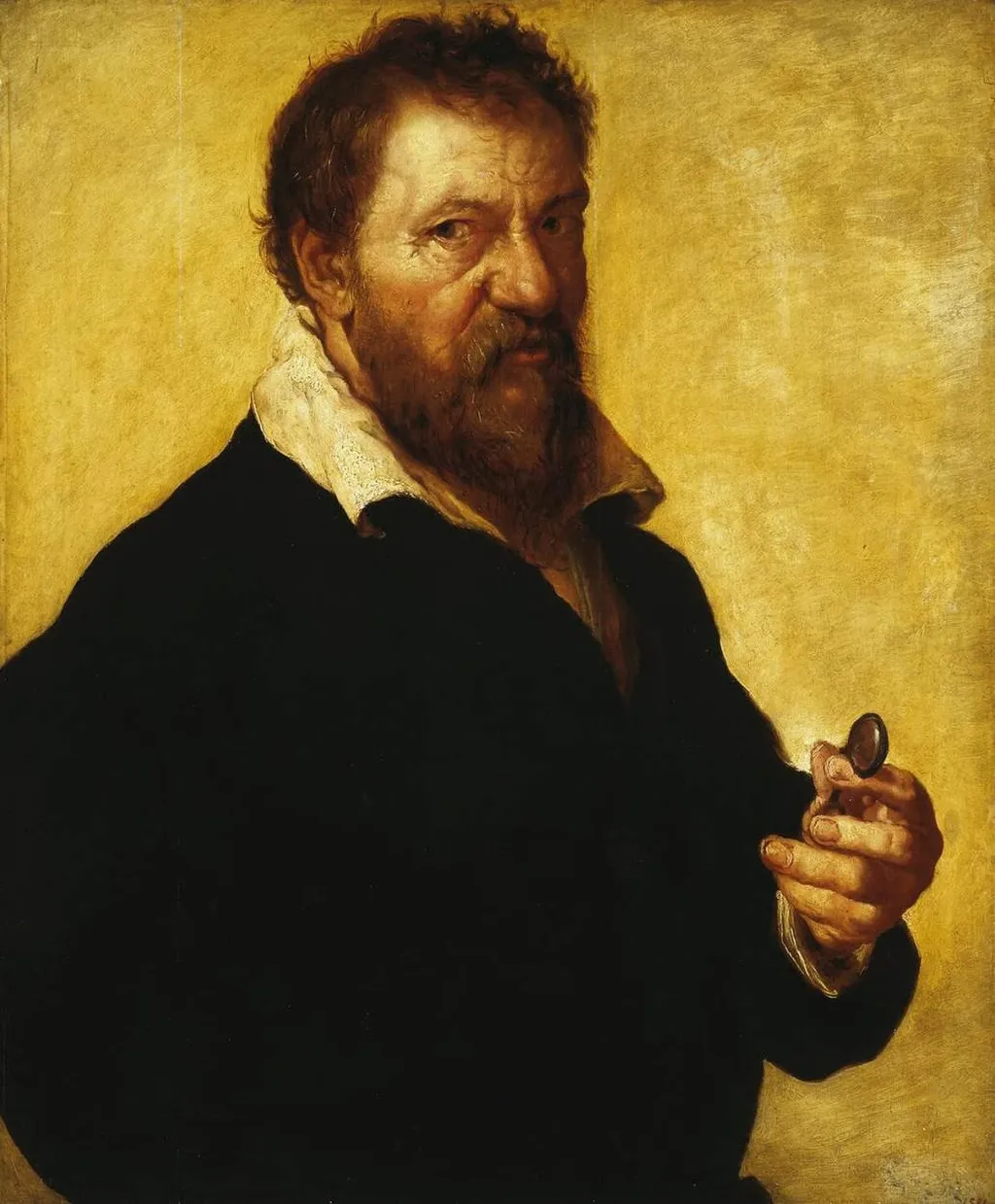Self-Portrait, by Lambert Lombard, oil, 1540