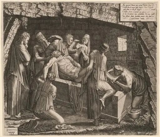 The Entombment, by Lambert Suavius