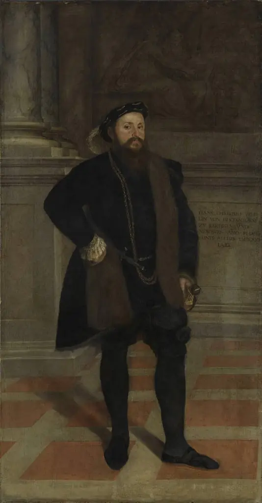 Hans Christoph I. Vöhlin von Frickenhausen (1522-1576), by Lambert Sustris