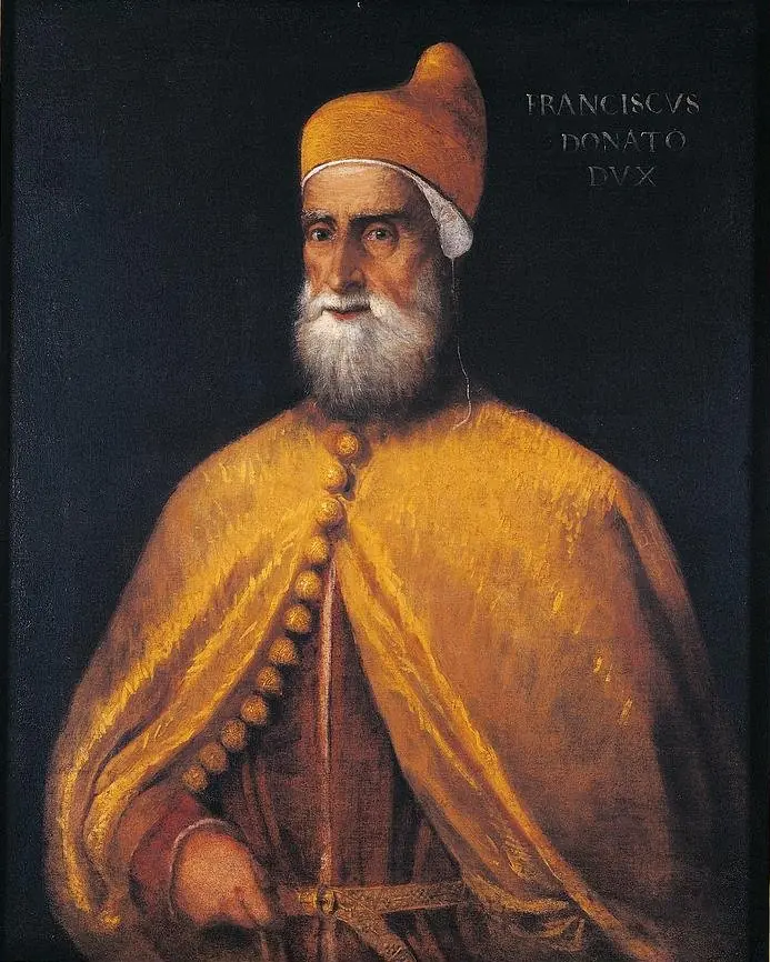 Portrait of Doge Francesco Donà, by Lambert Sustris