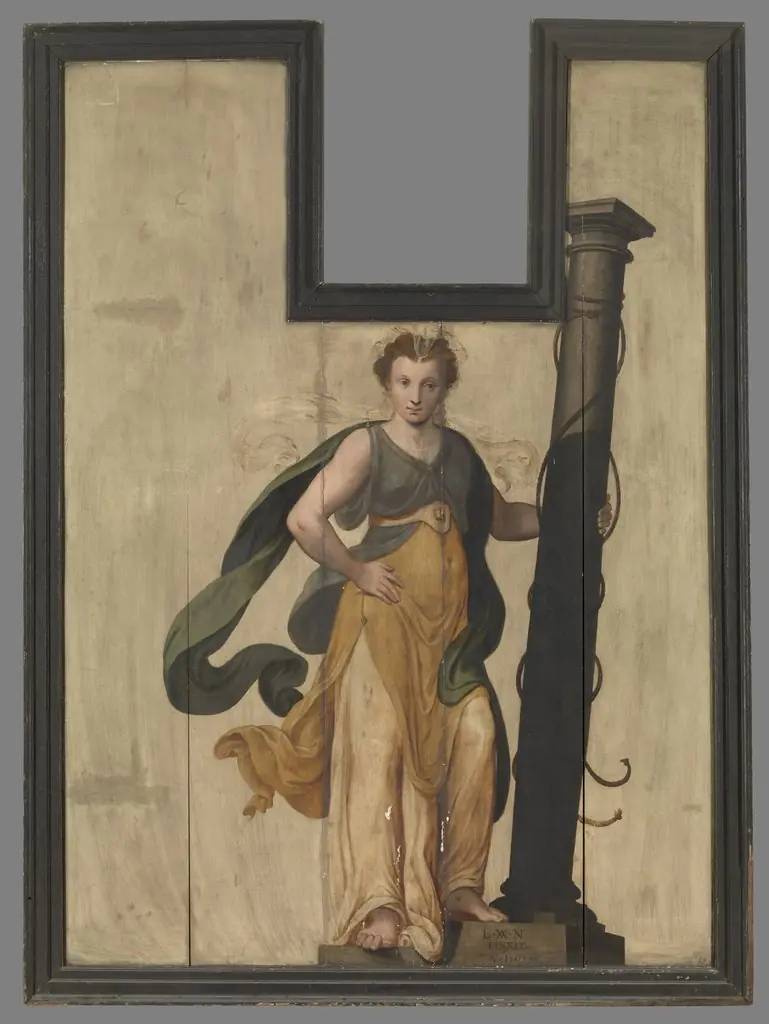 Sibyl with Column, by Lambert van Noort