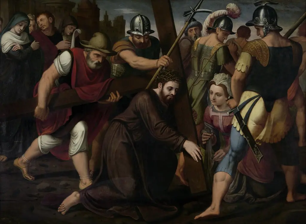 The Bearing of the Cross, by Lambert van Noort