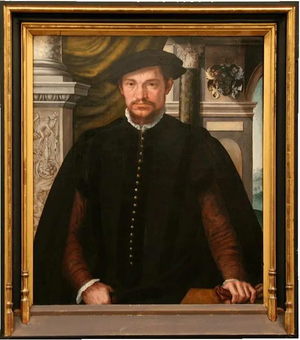 Portrait of Guillaume de Norman (de Jonge) (?), by Lambert Zutman dit Suavius