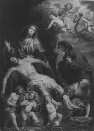 Lamentation of Christ, by Abraham van Diepenbeeck