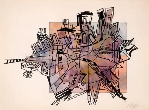 Abstract Townscape, by Lancelot Ribeiro