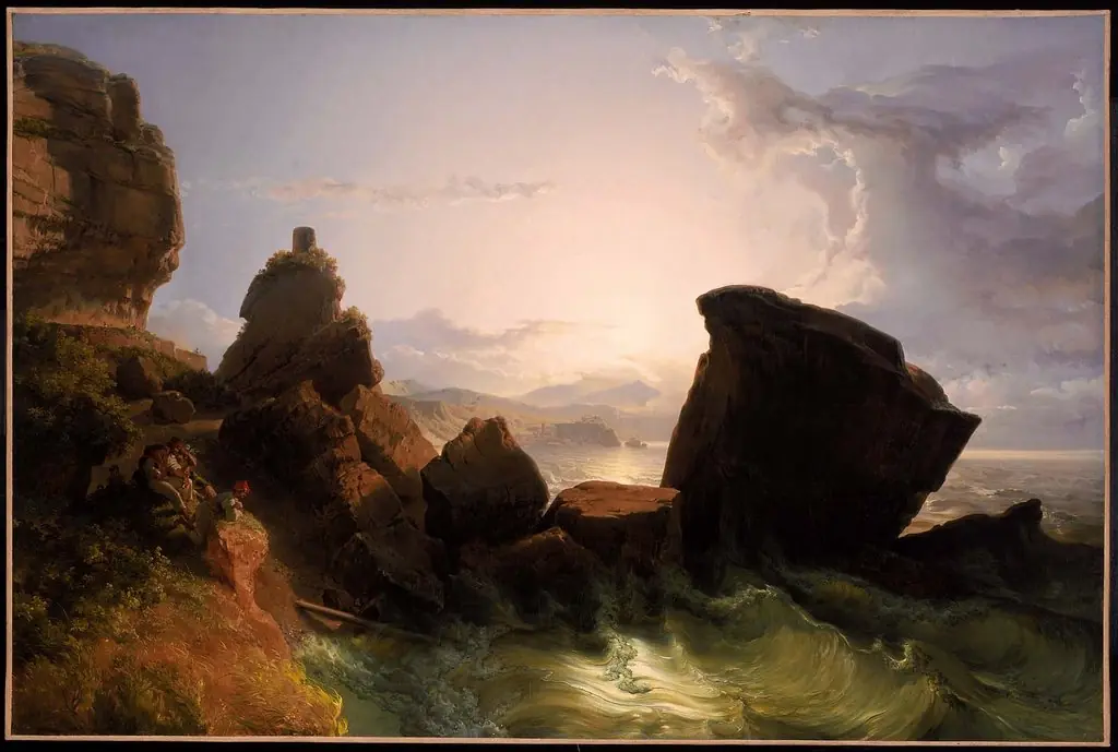 The Bay of Naples, by Lancelot-Théodore Turpin de Crissé