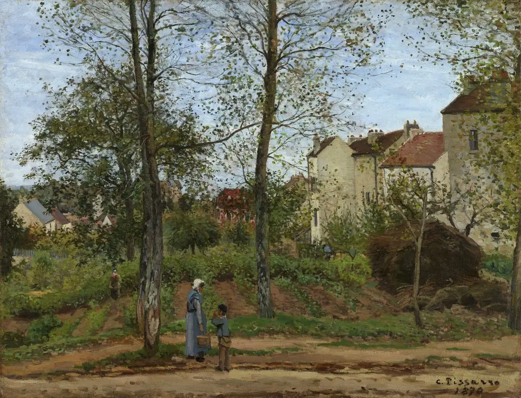 Landscape at Louveciennes (Autumn)