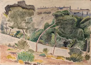 Landscape: from the Acropolis area