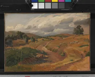 Landscape near Tivoli, Italy