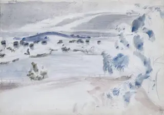 Landscape study II, Isle of Wight
