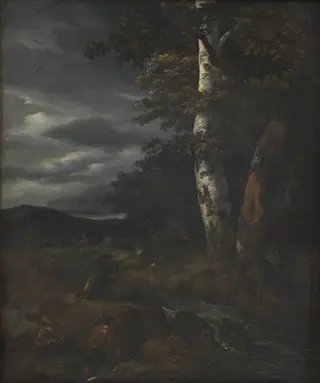 Landscape with a Hunting Scene