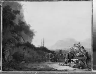 Landscape with a Removal Cart