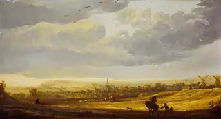 Landscape with a Town