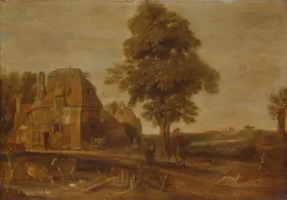 Landscape with an Inn