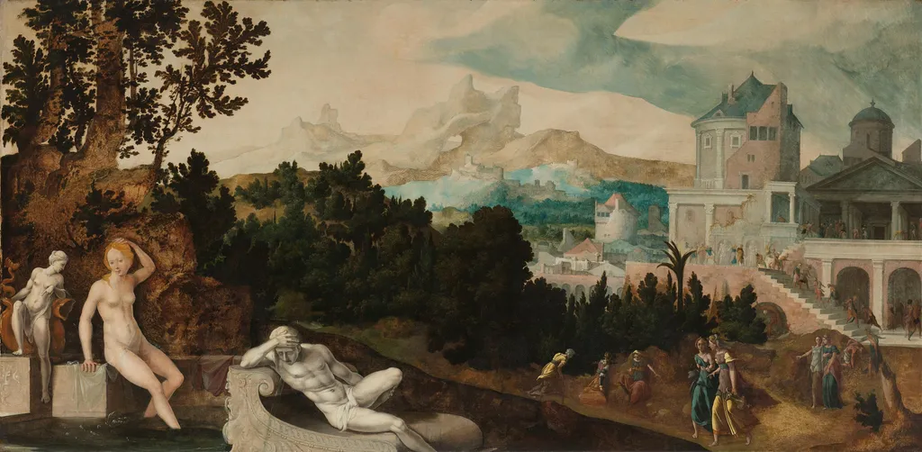 Landscape with Bathsheba