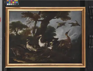 Landscape with Birds