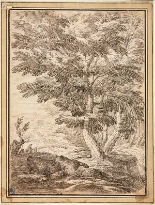 Landscape with Clump of Trees