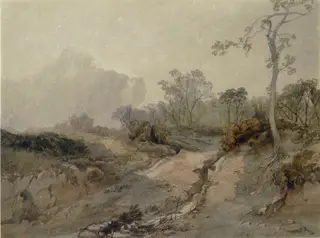 Landscape with Rutted Track