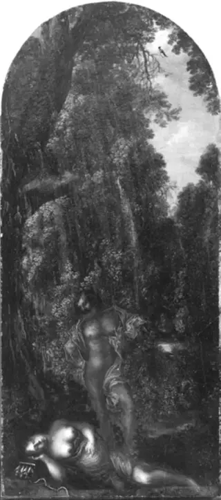 Landscape with Sleeping Woman