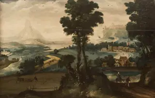 Landscape with The Flight into Egypt