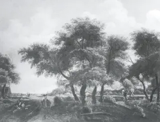 Landscape with Trees