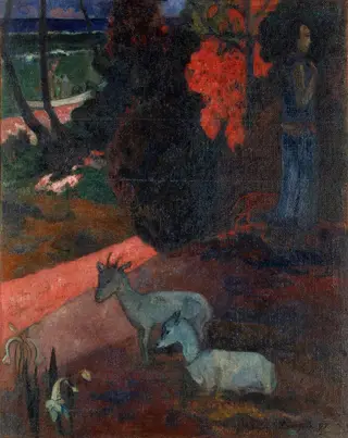 Landscape with Two Goats (Tarari Maruru)