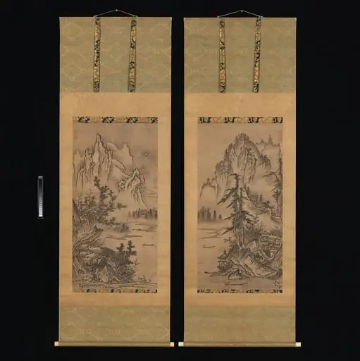 啓孫筆　四季山水図|Landscapes of the Four Seasons