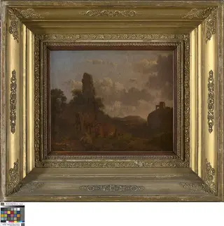 Landschap met koeien