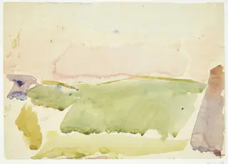 Landskab med marker