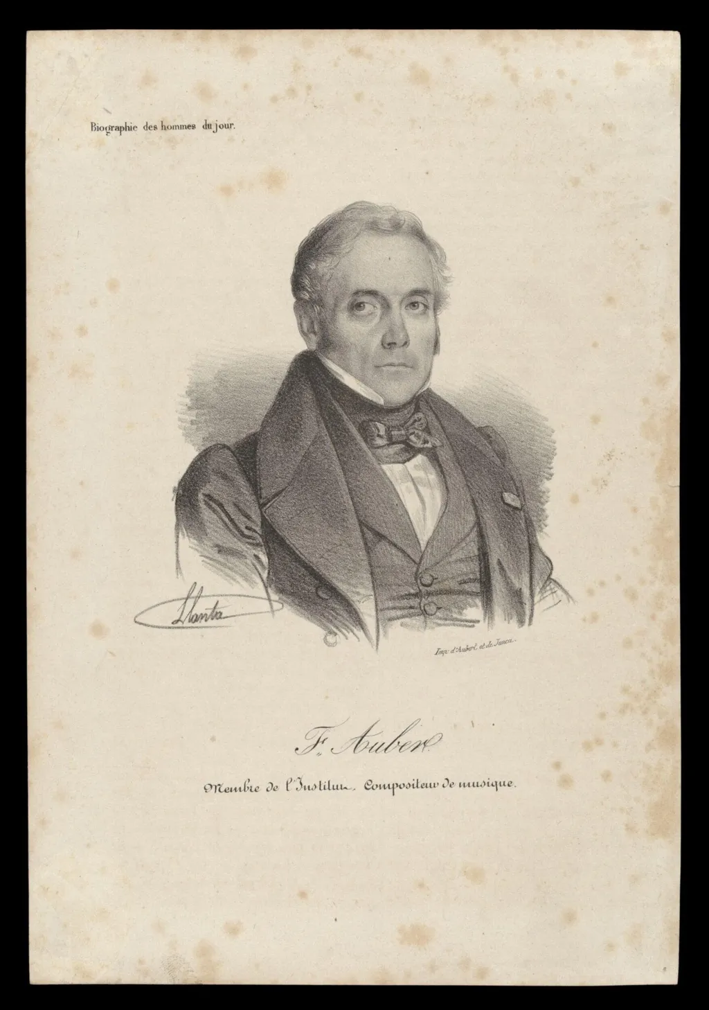 H Beard Print Collection, by Lanta, L., 1850