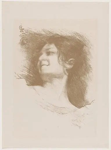 Etude de femme (Study of a Woman), by Lapierre