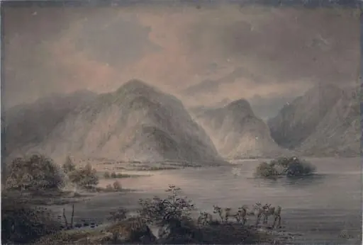 Buttermere, Cumberland, by Laporte