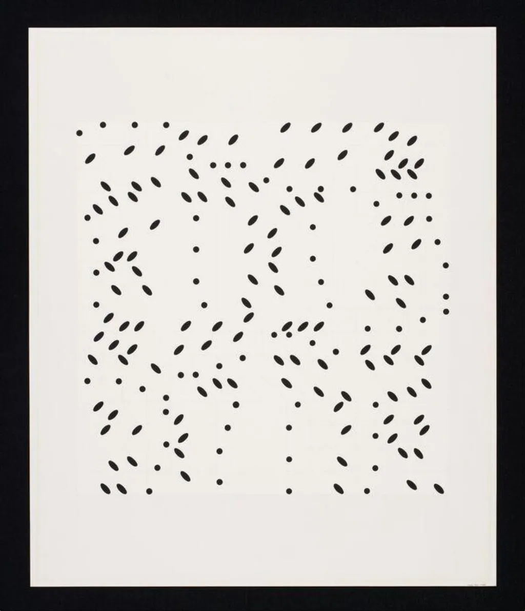 Untitled. Print from the suite 'Ten Works by Ten Painters'., by Larry Poons, 1964