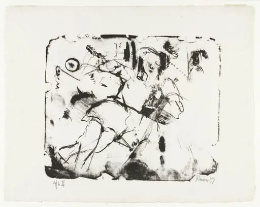 Untitled, by Larry Rivers