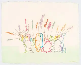 Untitled, by Larry Rivers