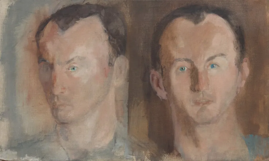 Untitled, by Larry Rivers, oil, 1955