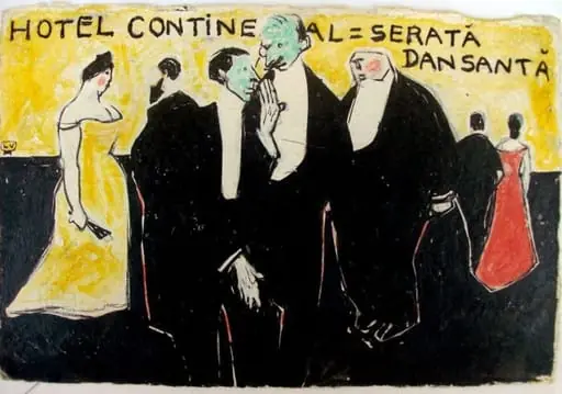 Serată dansantă, by Lascăr Vorel, 1907