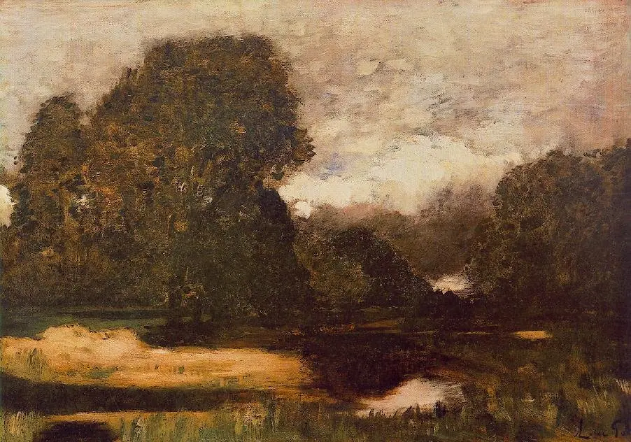 Frog Swamp, by László Paál