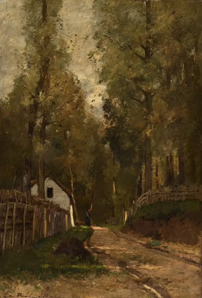 Morning in the Forest, by László Paál
