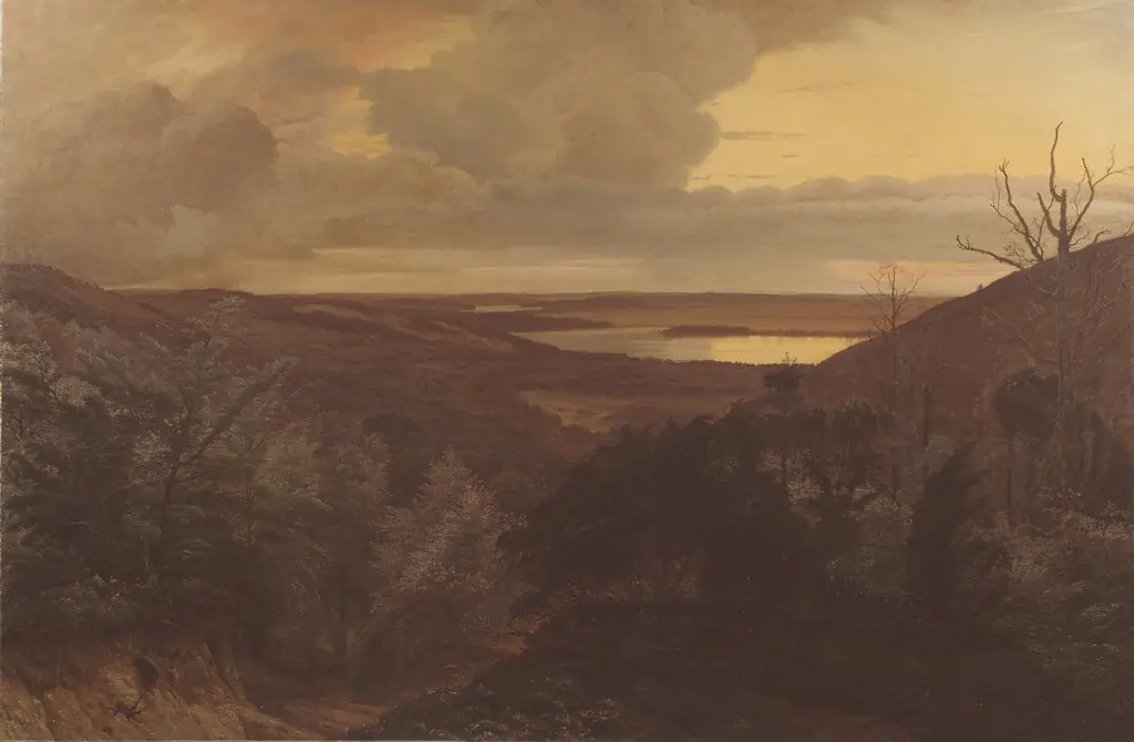 Late Evening near Himmelbjerget, Jutland