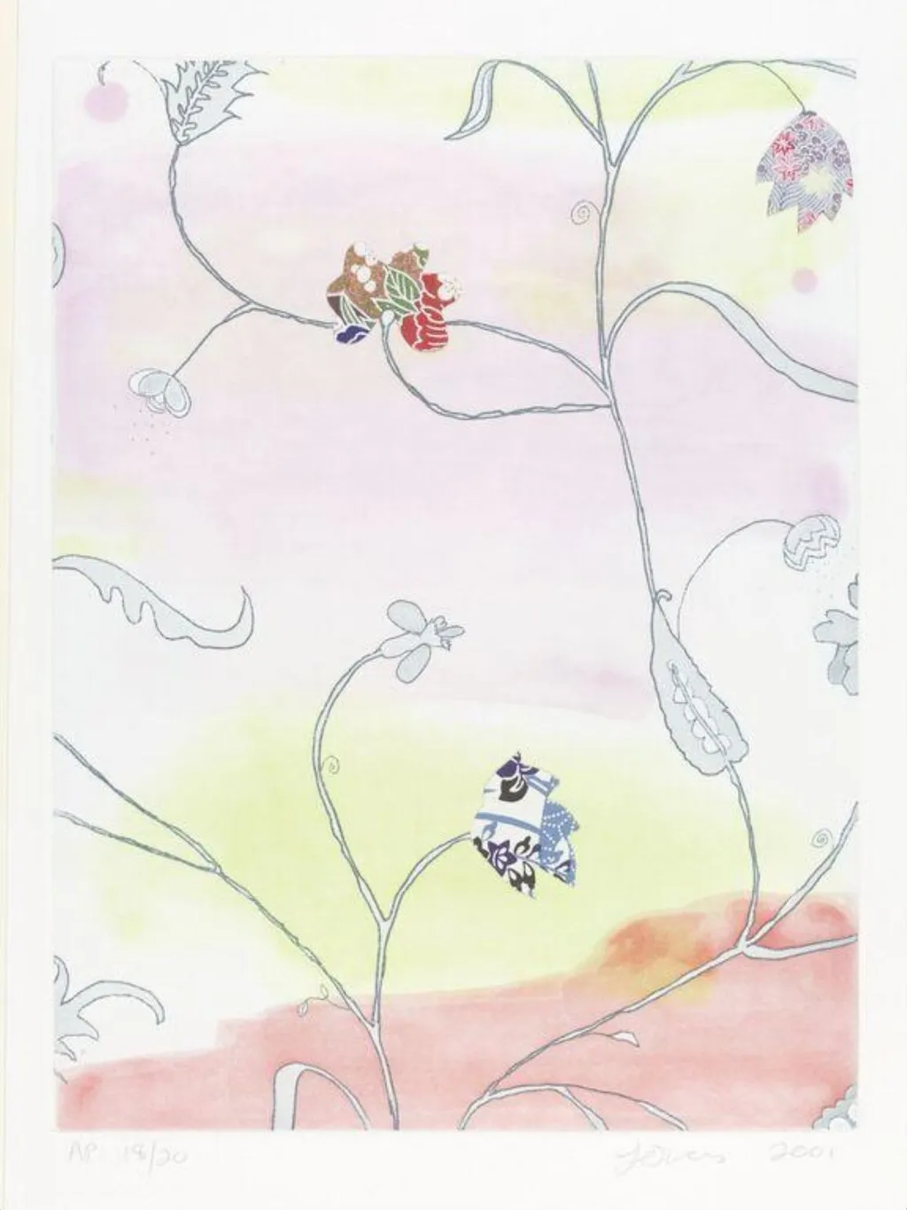 Untitled, by Laura Owens, 2001