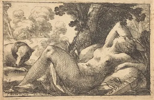 Diana Recumbent, by Laurent de La Hyre