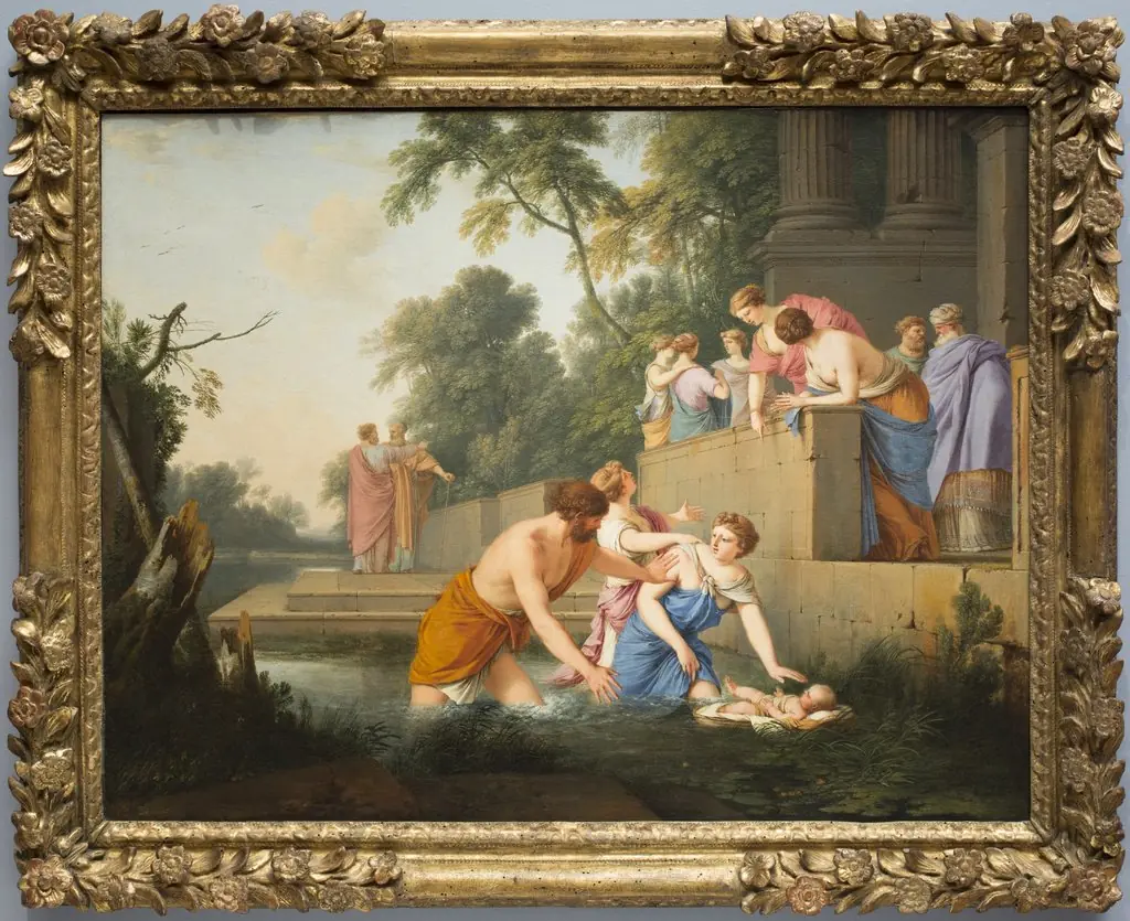The Finding of Moses, by Laurent de La Hyre