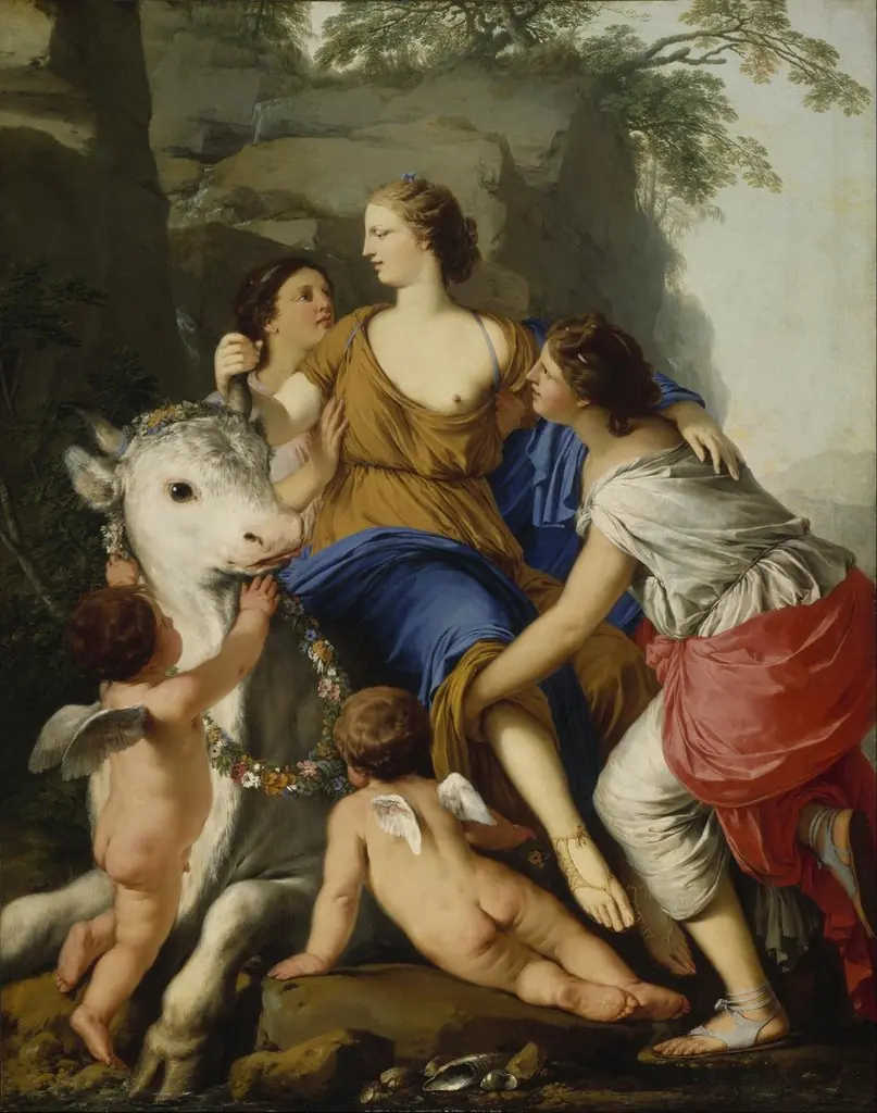 The Rape of Europa, by Laurent de La Hyre