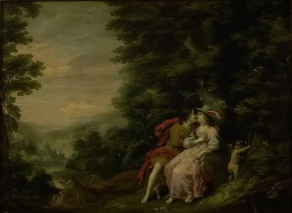 Lovers, by Laurentius de Neter