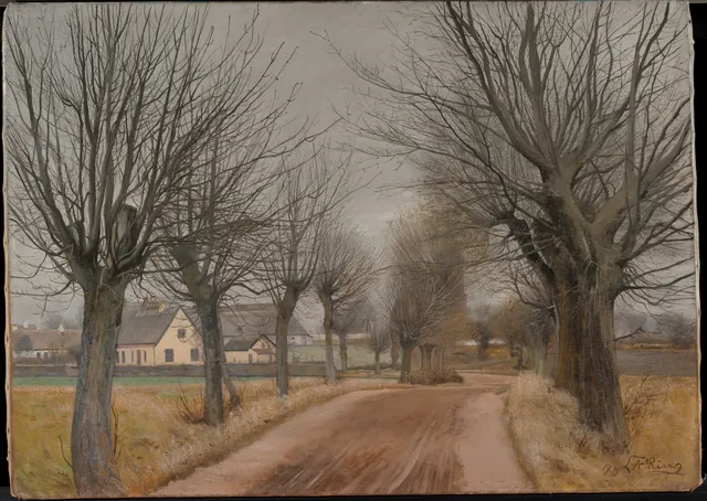 A Road near Vinderød, Zealand