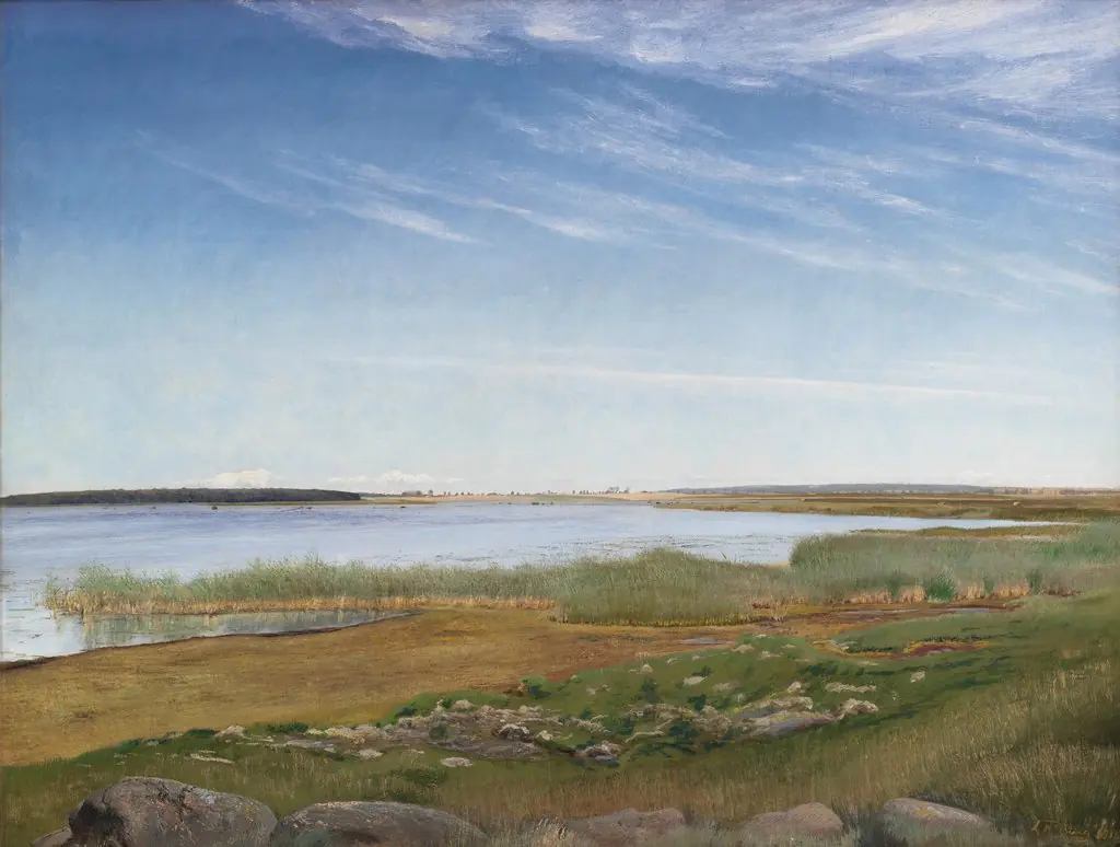The Fjord near Karrebæksminde, Zealand, by Laurits Andersen Ring