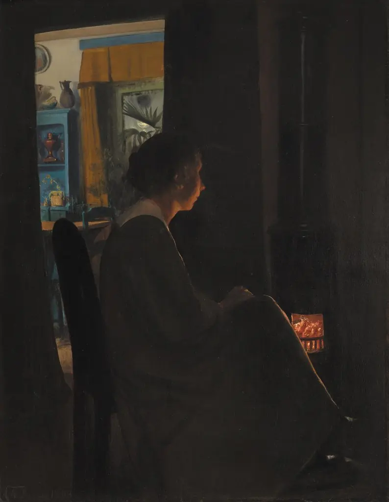 Twilight. The Artist's Wife